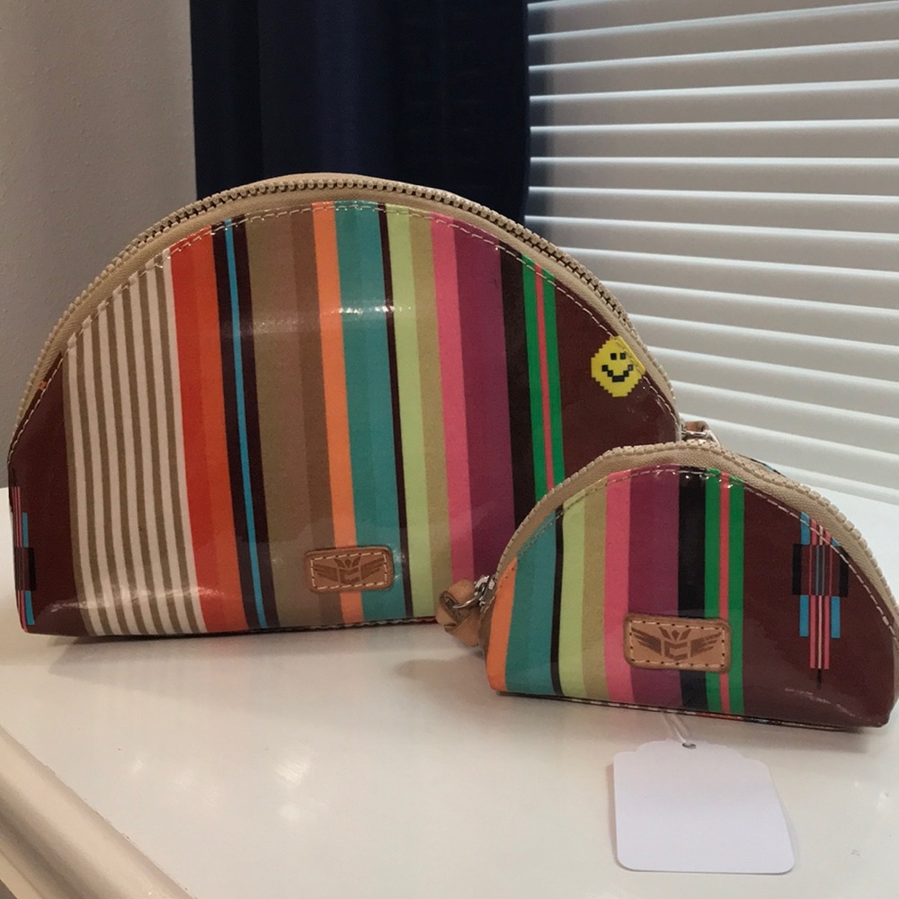 Conseula makeup bags. Can be sold separately.